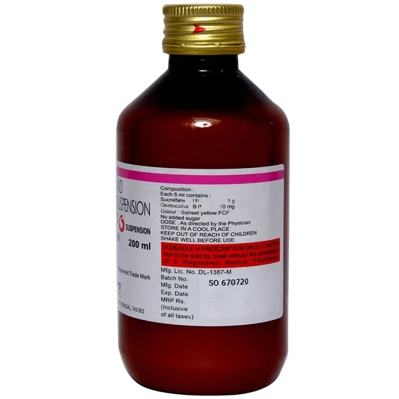 sucral o suspension 200 ml